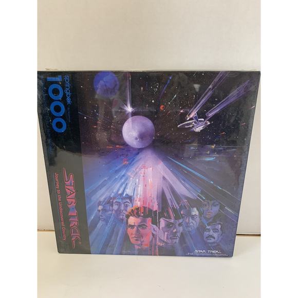 Star Trek Jigsaw Puzzle VINTAGE RARE 1993 ROBERT PEAK Undiscovered Country - Picture 2 of 5